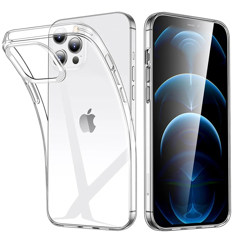 Clear Shockproof Phone Case