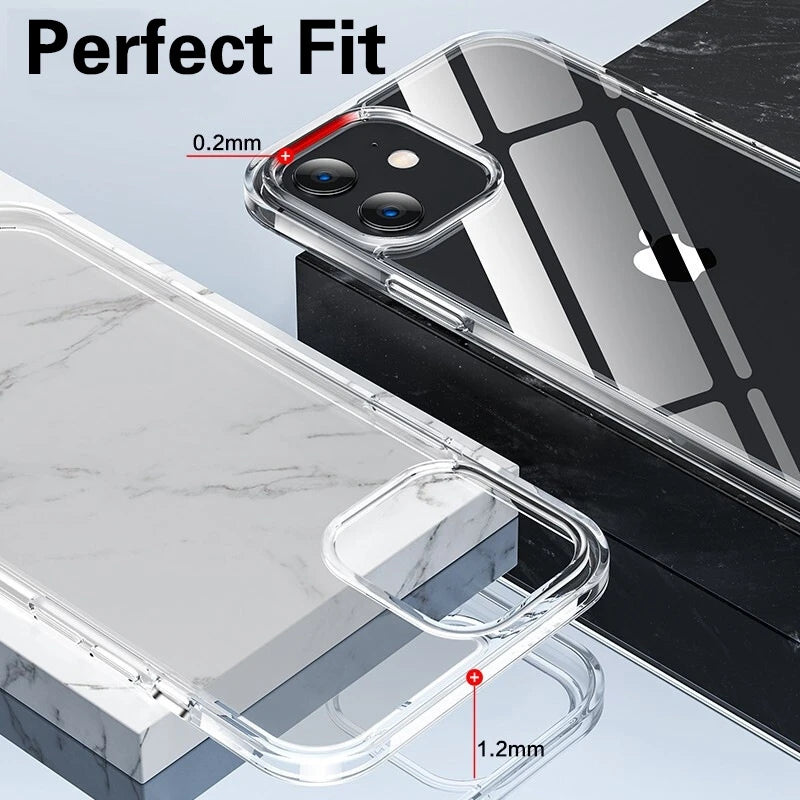 Clear Shockproof Phone Case