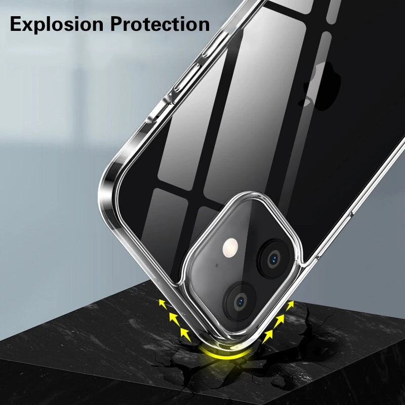 Clear Shockproof Phone Case